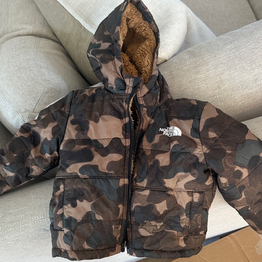 The North Face Brown Camouflage Toddler Jacket